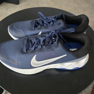 Nike Men's Blue Running Shoes Size 8.5 Mens Like NEW!!!